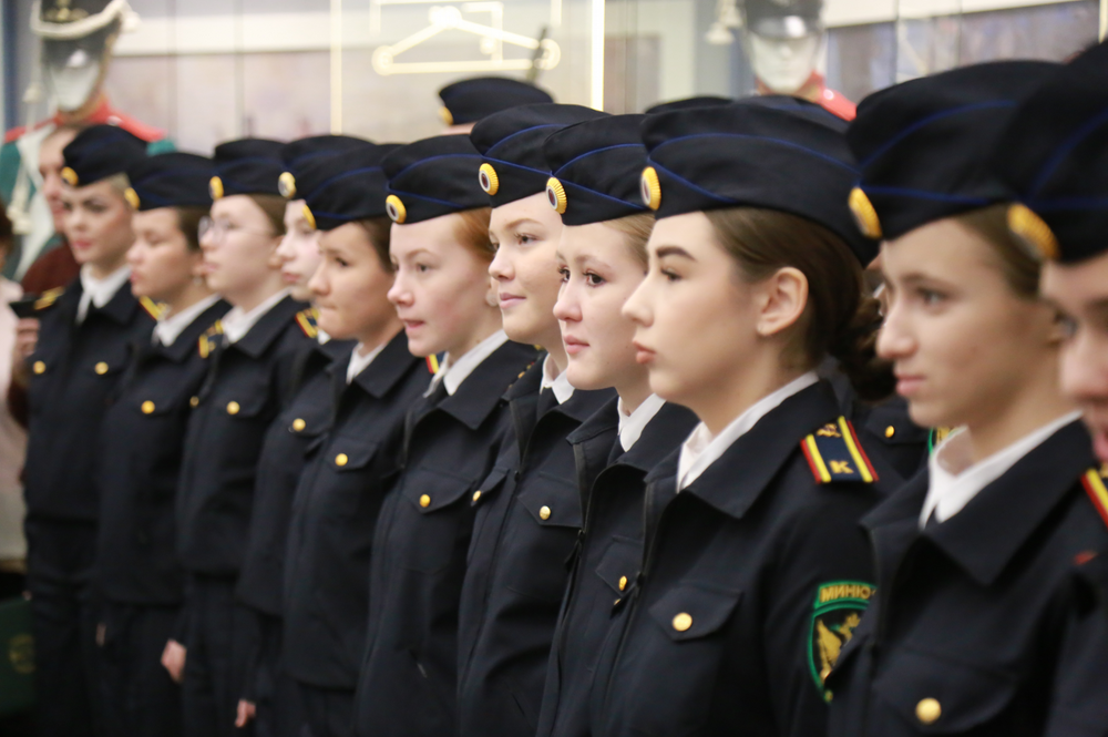 В Ижевске ряды молодых курсантов пополнили 56 ребят.