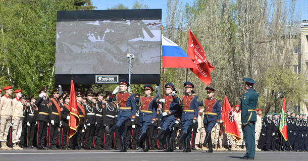 ​9 мая в Ижевске прошел Парад Победы.