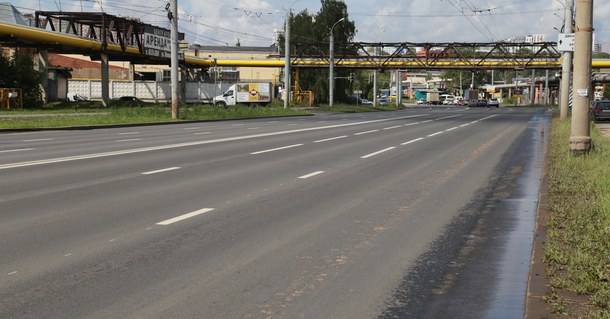 Более 700 метров дорожного полотна дополнительно отремонтируют на улице Новоажимова в Ижевске.