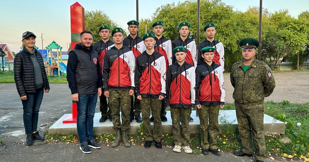 Команда кадетского пограничного центра «Граница» из Ижевска отправилась на финал военно-спортивной игры «Зарница Поволжья».
