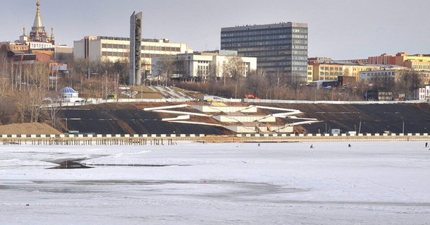​В Ижевске проводится тренировка по прохождению весеннего паводка.