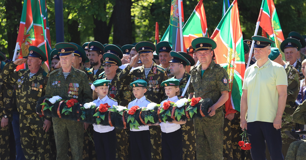 День пограничника отметили в Ижевске.