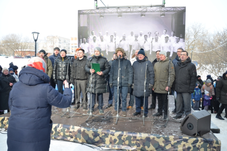 ​В Удмуртии прошел фестиваль солдатской песни «Когда поют солдаты…».